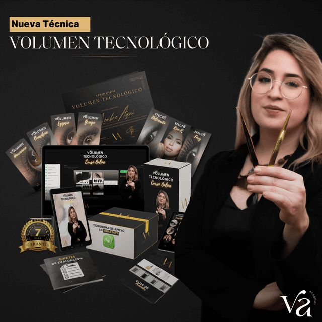 Portada del curso Curso Volumen Tecnológico y Fibras Tecnológicas — Rossana Rebonatto (Vivas Academy)