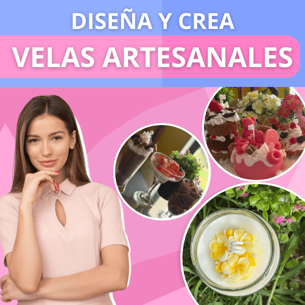 Portada del curso Diseña y Crea Velas Artesanales — Yuly Mar Rivas