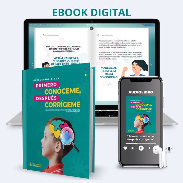 Portada del curso Primero Conóceme, Después Corrígeme: el eBook del método PCDC, de Guillermo Cieza