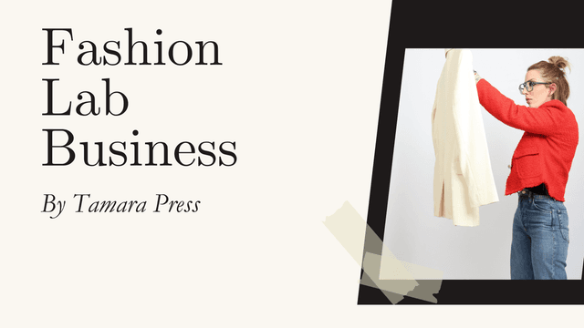 Portada del curso Fashion Lab Business, de Tamara Press (Mon Atelier)