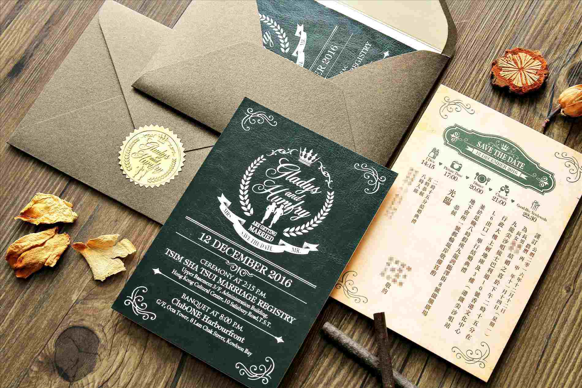 Necessity of printing services to make an invitation
