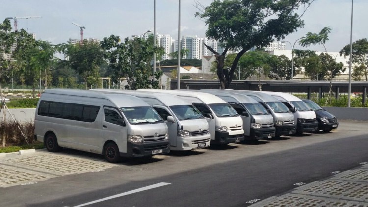 bus rental in singapore